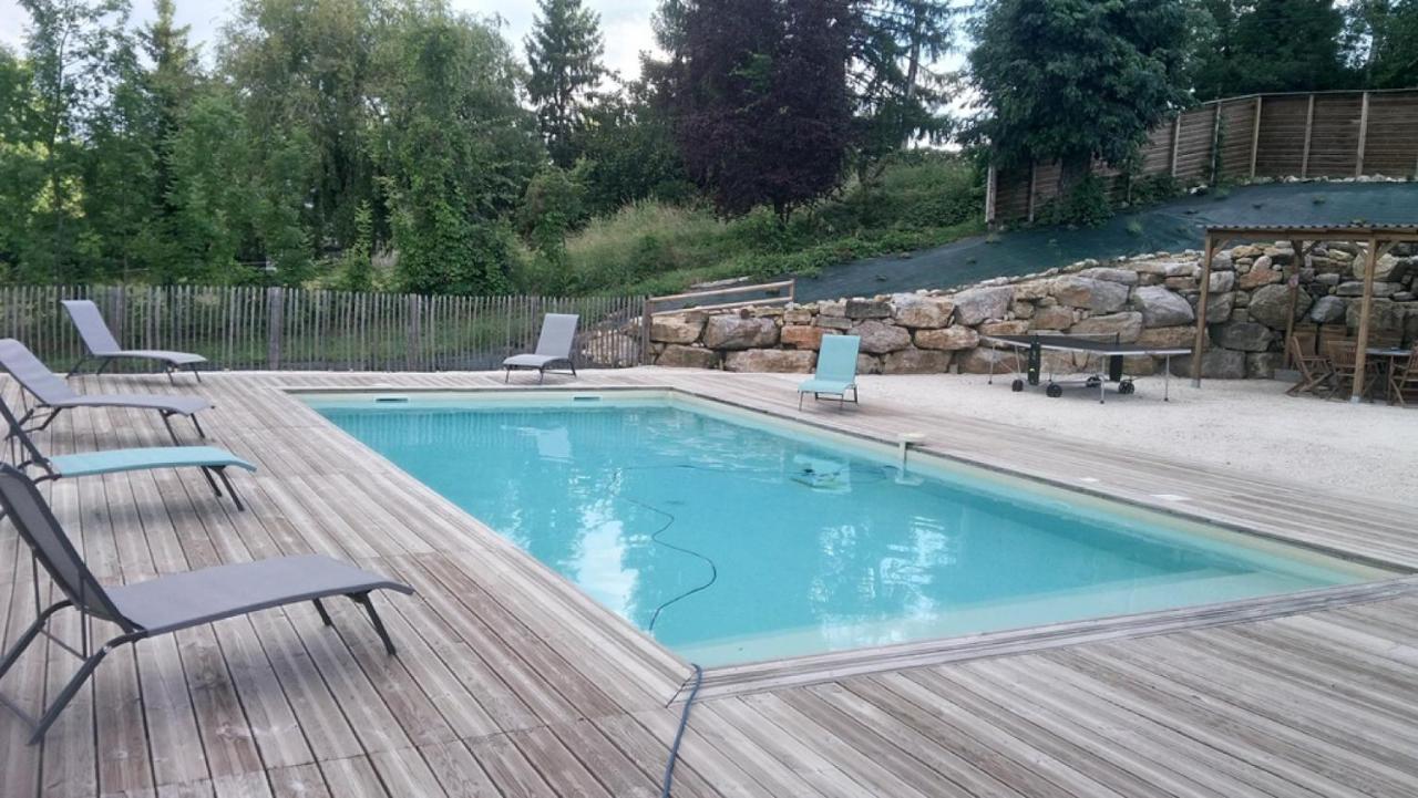 Lou Chastel, Demeure Perigourdine Climatisee Avec Piscine Privee Et Chauffee La Bachellerie Exterior foto